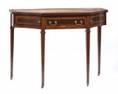 REGENCY-STYLE INLAID MAHOGANY