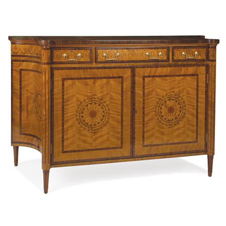 Regency Style Inlaid Satinwood