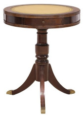 REGENCY STYLE LEATHER-TOP MAHO
