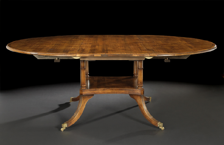 Regency-Style Mahoganized Wooden