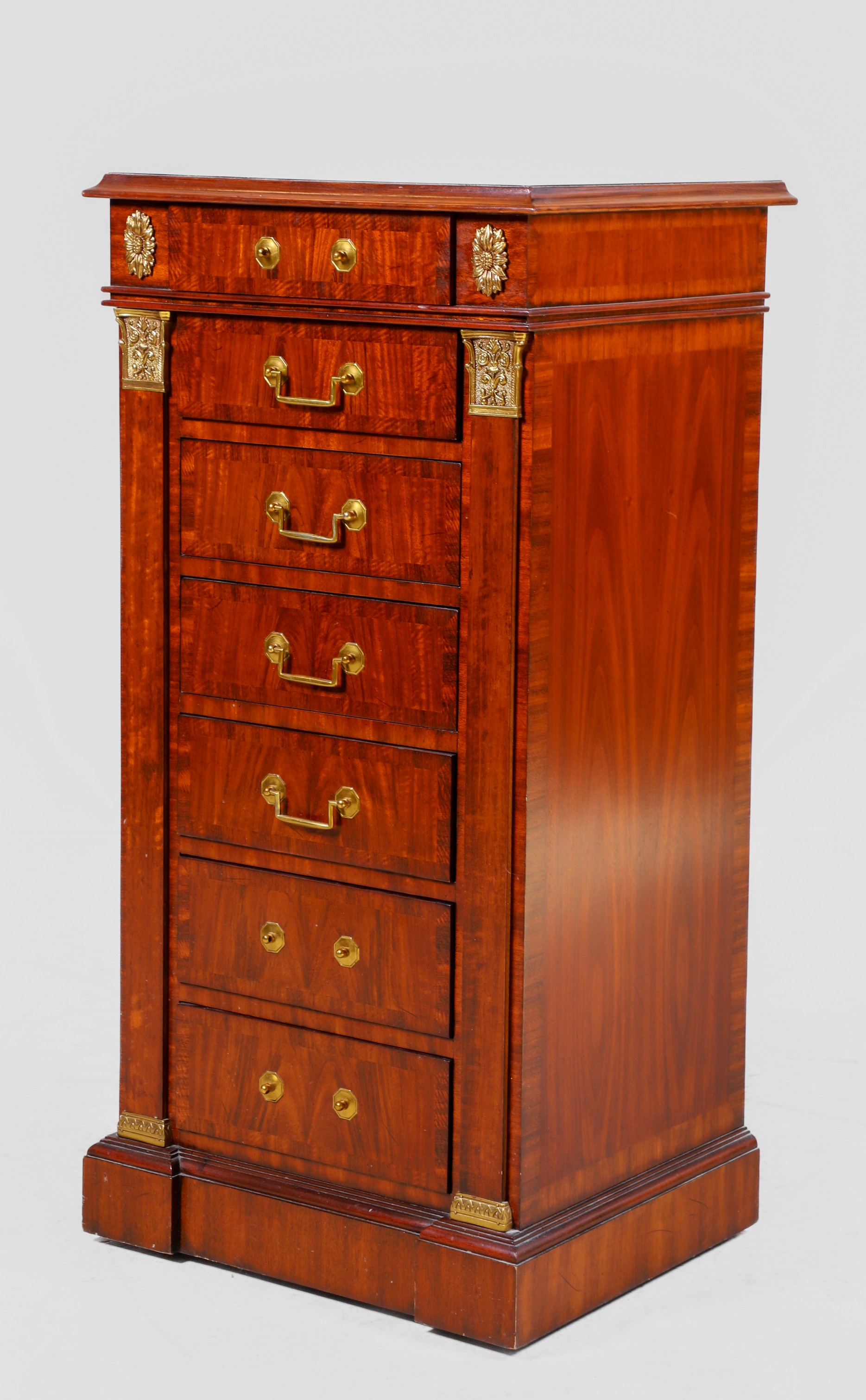 Regency style mahogany and gilt