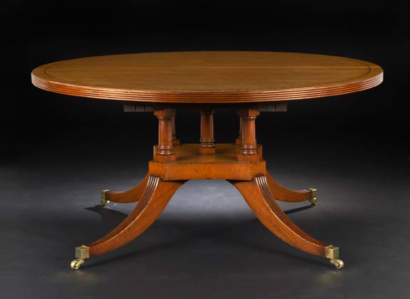 Regency-Style Mahogany and