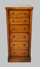 REGENCY STYLE MAHOGANY AND YEW