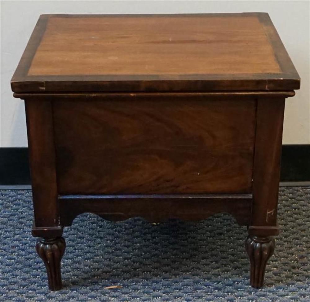 REGENCY STYLE MAHOGANY BEDSIDE