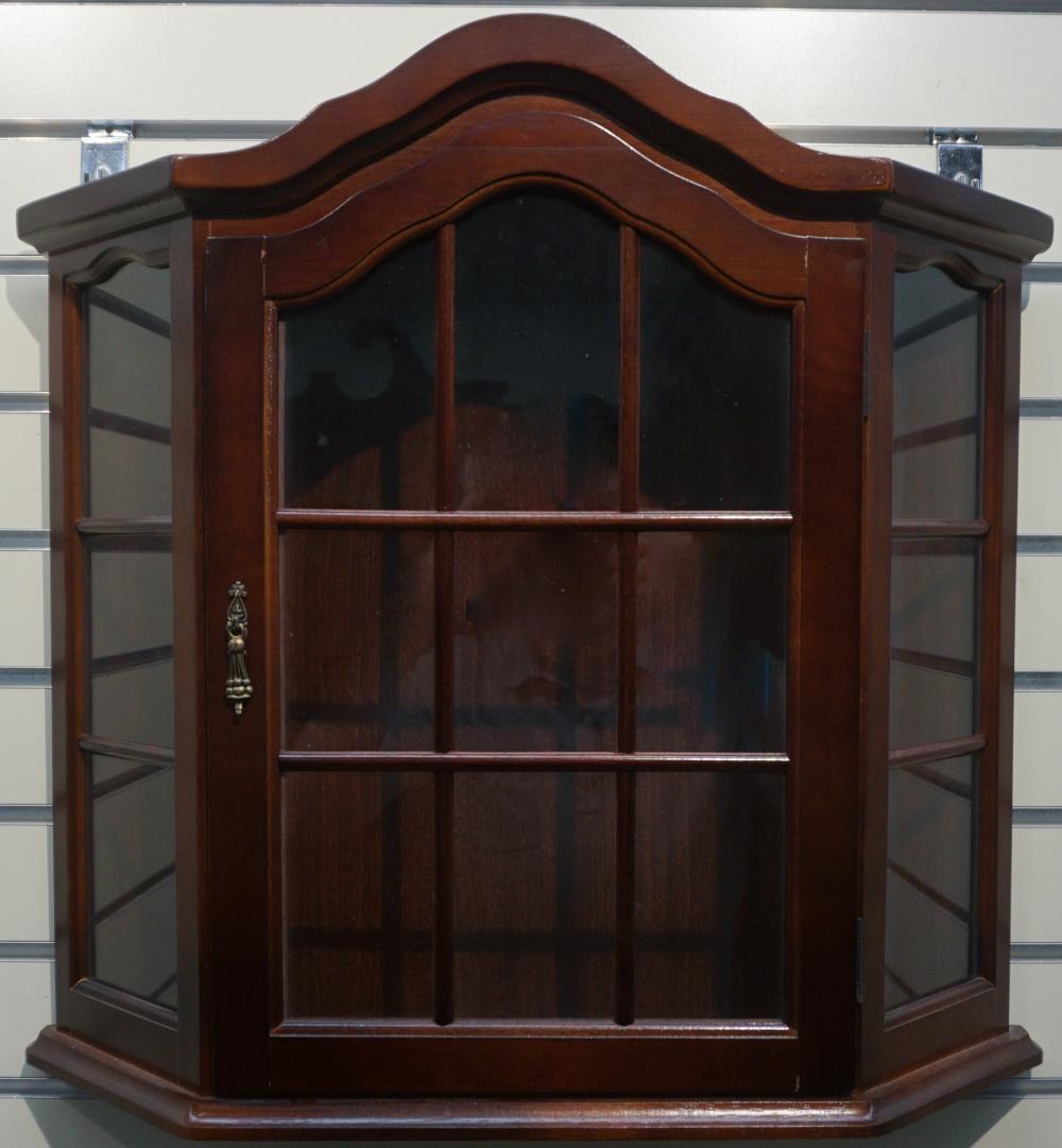 REGENCY STYLE MAHOGANY BONNET TOP
