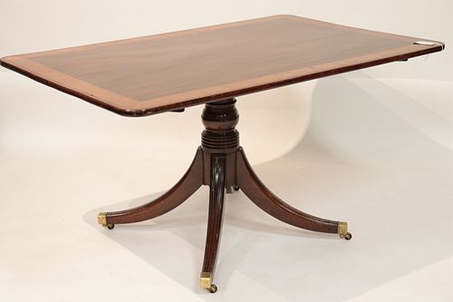REGENCY STYLE MAHOGANY BREAKFAST