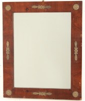 REGENCY STYLE MAHOGANY BRONZE