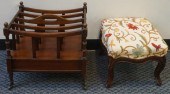 REGENCY STYLE MAHOGANY CANTERB