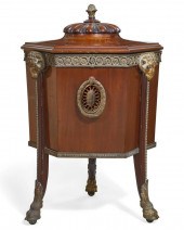 REGENCY STYLE MAHOGANY CELLARE