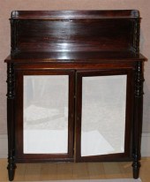 Regency Style Mahogany Chiffon