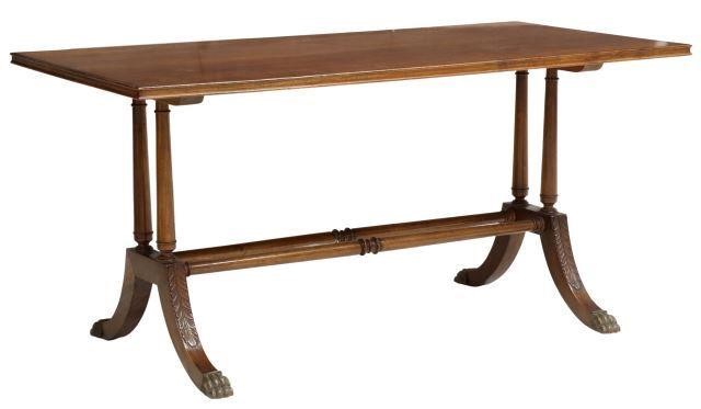 REGENCY STYLE MAHOGANY COFFEE