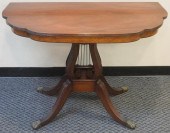 REGENCY STYLE MAHOGANY CONSOLE