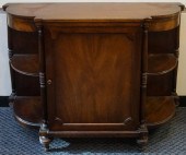 REGENCY STYLE MAHOGANY CREDENZ