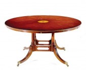 Regency style mahogany dining