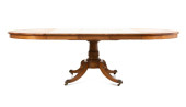 REGENCY STYLE MAHOGANY DINING