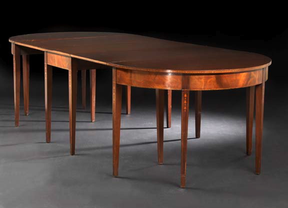 Regency-Style Mahogany Dining