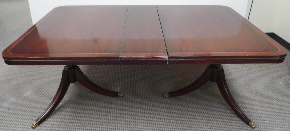 REGENCY STYLE MAHOGANY DOUBLE