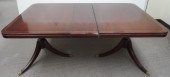 REGENCY STYLE MAHOGANY DOUBLE