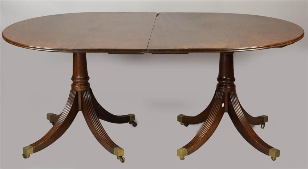 REGENCY STYLE MAHOGANY DOUBLE