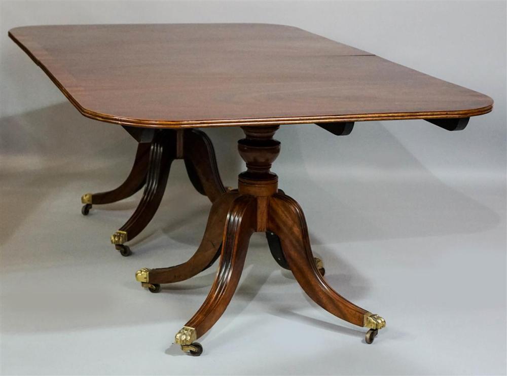 REGENCY STYLE MAHOGANY DOUBLE