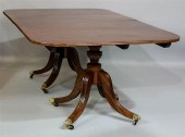 REGENCY STYLE MAHOGANY DOUBLE