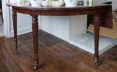 REGENCY STYLE MAHOGANY DROP LE