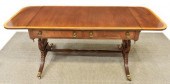 REGENCY STYLE MAHOGANY DROP-LE