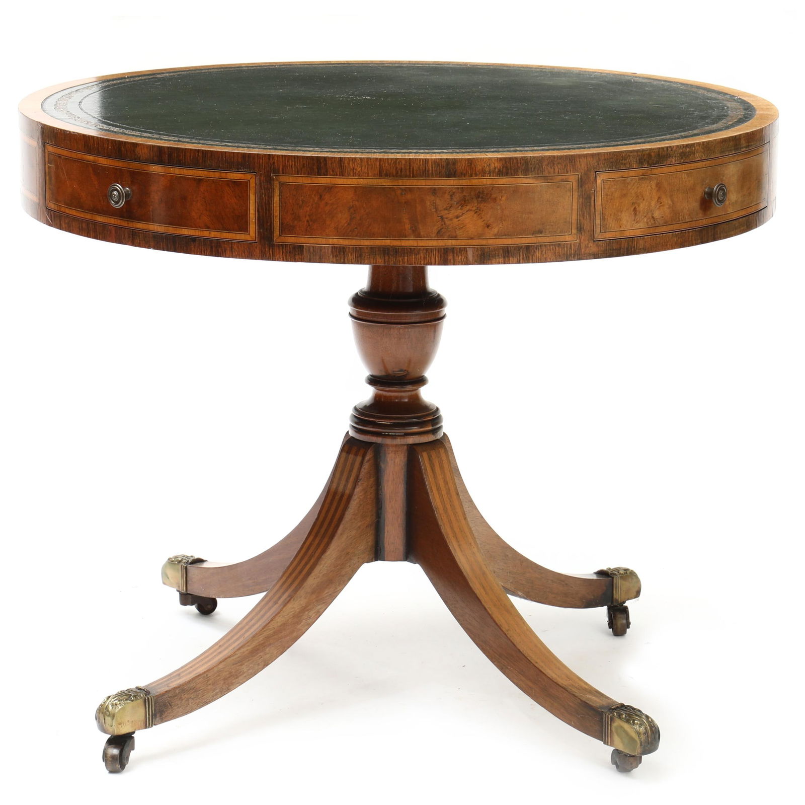 REGENCY STYLE MAHOGANY DRUM
