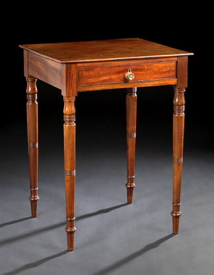 Regency-Style Mahogany End