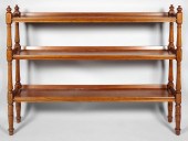 REGENCY STYLE MAHOGANY ETAGERE