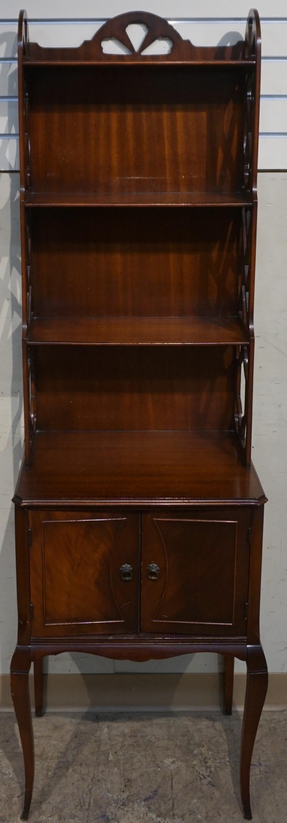 REGENCY STYLE MAHOGANY ETAGERE