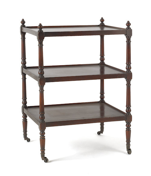 Regency style mahogany étag??re