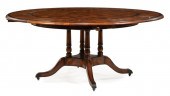 REGENCY-STYLE MAHOGANY EXTENSI