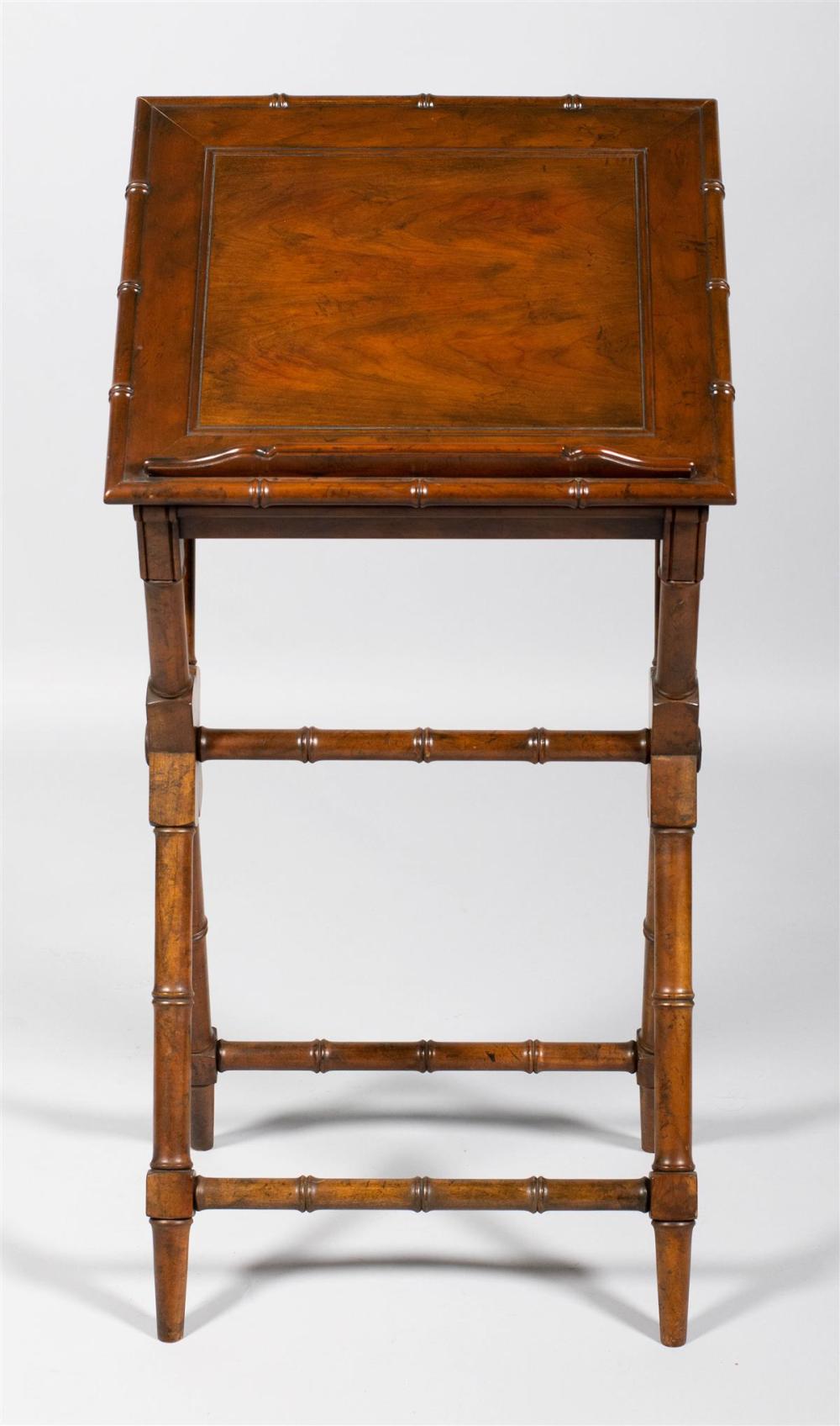 REGENCY STYLE MAHOGANY FAUX