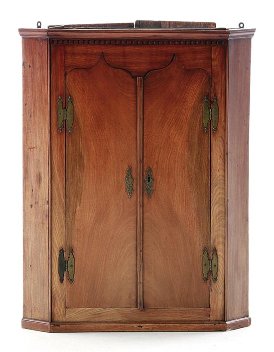 Regency style mahogany hanging