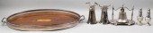 REGENCY STYLE MAHOGANY INLAID