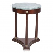 Regency style mahogany marblet
