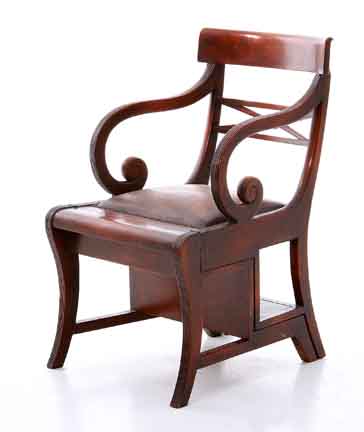 Regency style mahogany