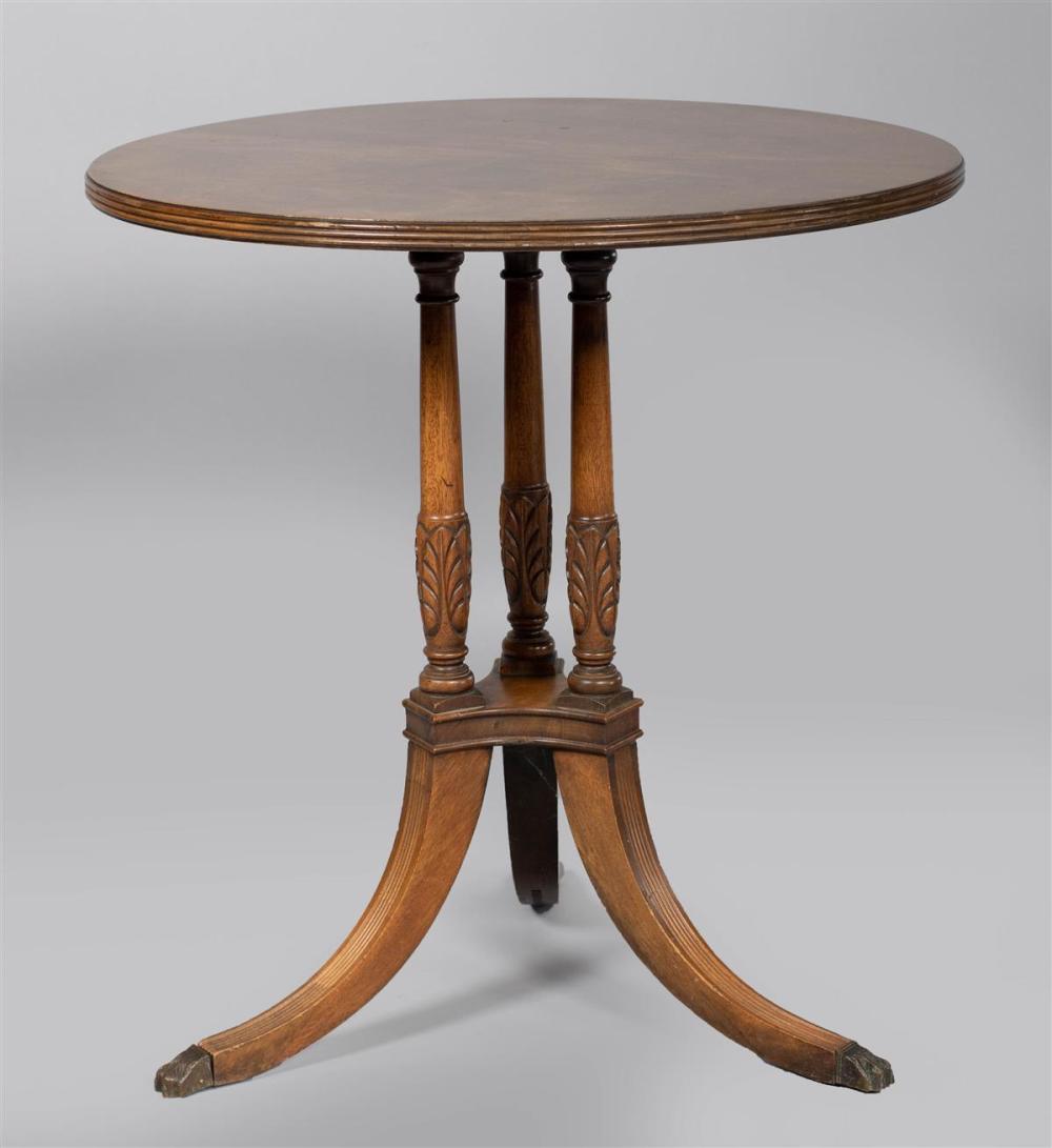REGENCY STYLE MAHOGANY OCCASIONAL