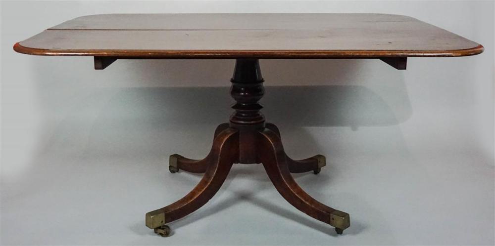 REGENCY STYLE MAHOGANY PEDESTAL