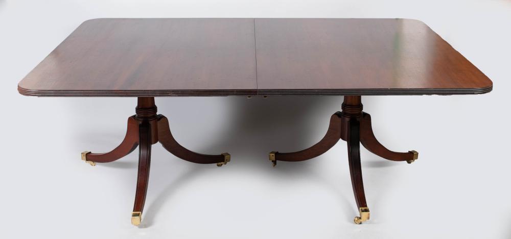 REGENCY STYLE MAHOGANY PEDESTAL