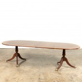 REGENCY STYLE MAHOGANY PEDESTA