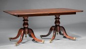REGENCY-STYLE MAHOGANY PEDESTA