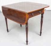 REGENCY STYLE MAHOGANY PEMBROK