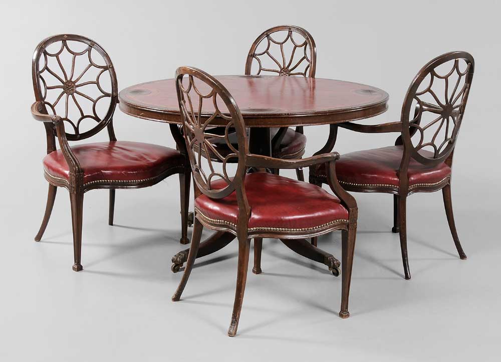 Regency Style Mahogany Poker
