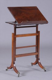 REGENCY STYLE MAHOGANY READING