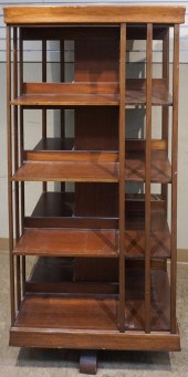 REGENCY STYLE MAHOGANY REVOLVI