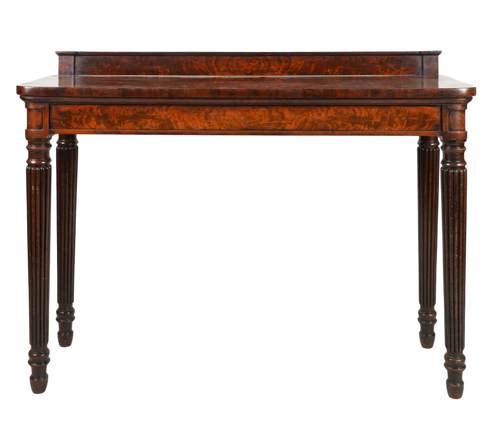 REGENCY-STYLE MAHOGANY SIDE