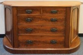 REGENCY STYLE MAHOGANY SIDEBOA