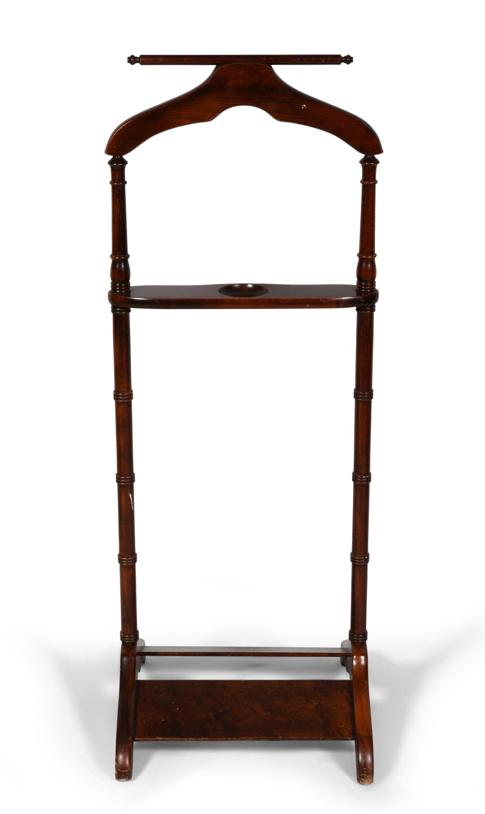 REGENCY STYLE MAHOGANY SILENT
